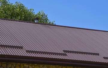 typical Oakdale corrugated roof uses
